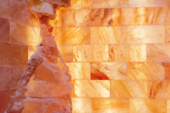 Mur de sel d'Himalaya